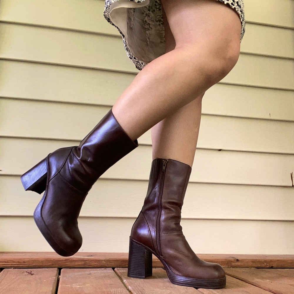 Vintage Platform Boots